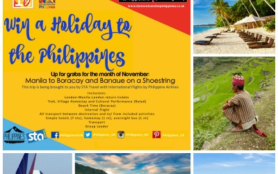 Win a Holiday with STA’s Manila to Boracay and Banaue on a Shoestring Package